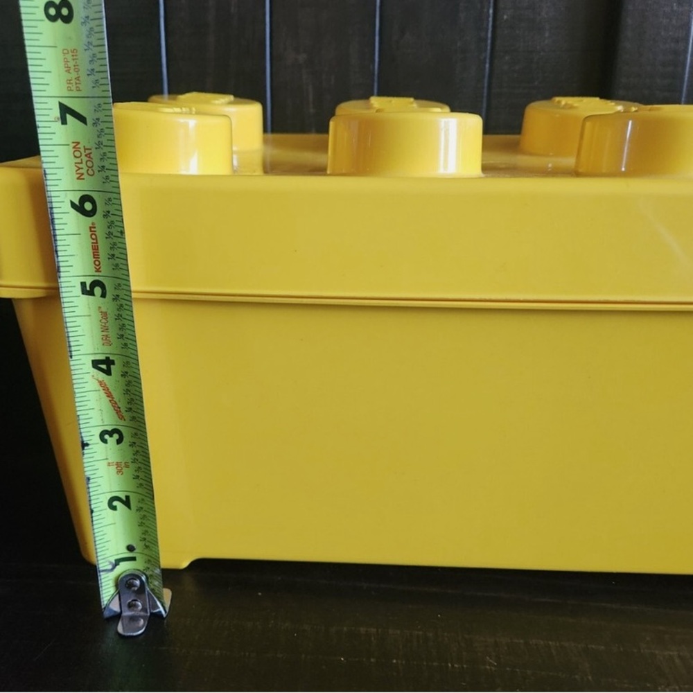 LEGO Bright Yellow Storage Box - Picture 3 of 3
